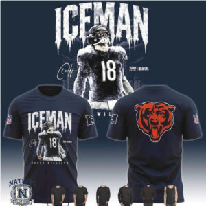 Chicago Bears Football Iceman Caleb Williams T Shirt