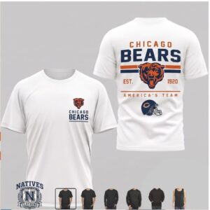 Chicago Bears Mascot Football Classic Retro T Shirt