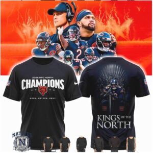 Chicago Bears NFC North Champions Kings Of The North T Shirt