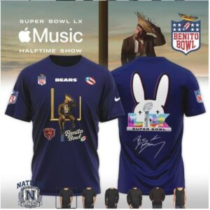 Chicago Bears Super Bowl Halftime Show T Shirt