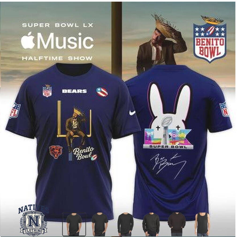 Chicago Bears Super Bowl Halftime Show T Shirt Chicago Bears Super Bowl Halftime Show T Shirt