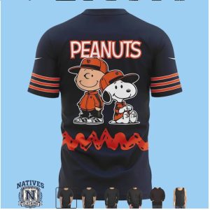 Chicago Bears X Peanuts Youth Kids Game T Shirt