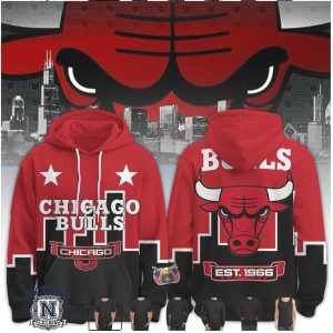 Chicago Bulls Established 1966 Graphic Hoodie