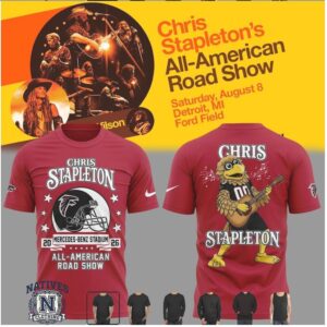 Chris Stapleton Atlanta Mercedes Benz Stadium T Shirt
