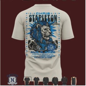 Chris Stapleton Detroit Michigan Concert Tour Vintage T Shirt