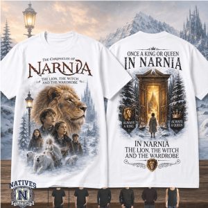 Chronicles Of Narnia Aslan Lion Wardrobe Fantasy Graphic T Shirt