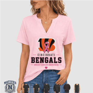 Cincinnati Bengals Faith Over Fear Breast Cancer Awareness T Shirt