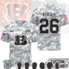 Cincinnati Bengals Camouflage Custom Name Number Football Jersey Cincinnati Bengals Camouflage Custom Name Number Football Jersey