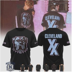 Cleveland Browns Football Mascot Graphic T Shirt