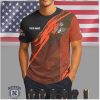 Cincinnati Bengals Custom Name Ripped Style Performance T Shirt Cincinnati Bengals Custom Name Ripped Style Performance T Shirt