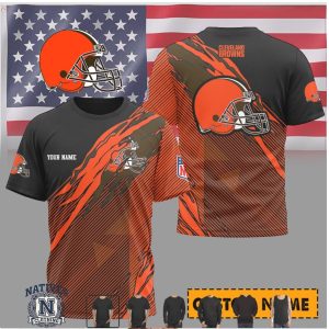 Cleveland Browns Football Personalized Graphic T Shirt