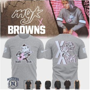 Cleveland Browns MGK Rock Music Tour T Shirt