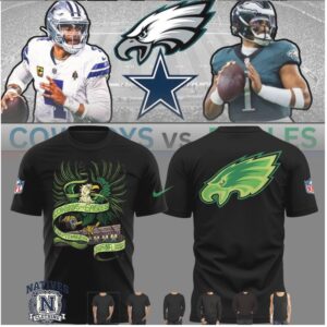 Cowboys Versus Eagles Football Matchup Season Opener T Shirt