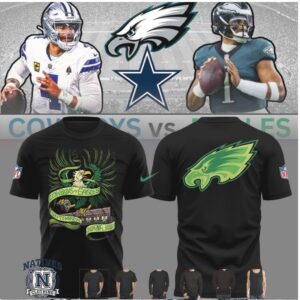 Cowboys Versus Eagles Football Matchup Season Opener T Shirt
