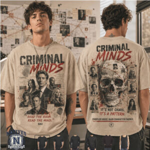 Criminal Minds BAU Profiler Team Read The Room Vintage Graphic T Shirt