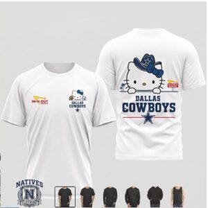 Dallas Cowboys Character Cowboy Hat Cute Style T Shirt