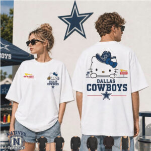 Dallas Cowboys Character Cowboy Hat Cute Style T Shirt