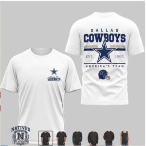 Dallas Cowboys Mascot Football Vintage Team T Shirt