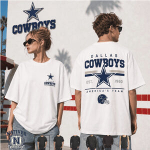 Dallas Cowboys Mascot Football Vintage Team T Shirt