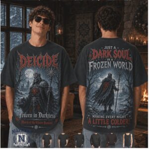 Dark Soul Frozen World Heavy Metal Gothic T Shirt