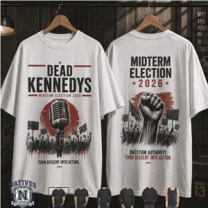 Dead Kennedys Midterm Election 2026 Punk Rock Dissent Action T Shirt