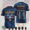 Def Leppard Journey Summer Stadium Tour 2024 Graphic Band T Shirt Def Leppard Journey Summer Stadium Tour 2024 Graphic Band T Shirt