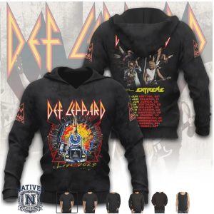 Def Leppard Live 2026 World Tour Vintage Graphic T Shirt
