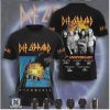 Def Leppard Rock Band Skull Heartbeat Music Graphic Unisex T Shirt Def Leppard Rock Band Skull Heartbeat Music Graphic Unisex T Shirt