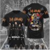 Def Leppard Summer Stadium Tour 2026 Retro Band Graphic T Shirt Def Leppard Summer Stadium Tour 2026 Retro Band Graphic T Shirt