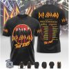Def Leppard The World Tour 2023 Signature Guitar Graphic T Shirt Def Leppard The World Tour 2023 Signature Guitar Graphic T Shirt