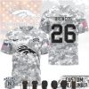 Denver Broncos Orange Camo Custom Name Number Performance T Shirt Denver Broncos Orange Camo Custom Name Number Performance T Shirt