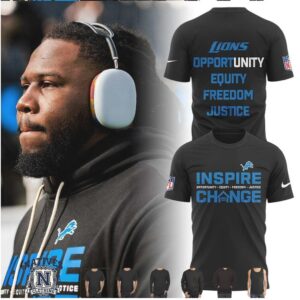 Detroit Lions Inspire Change Social Justice T Shirt