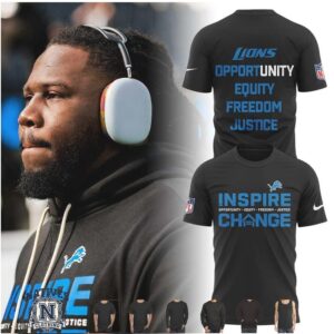 Detroit Lions Inspire Change Social Justice T Shirt