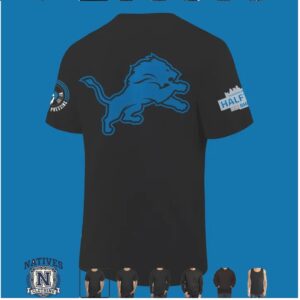Detroit Lions Jack White Halftime Show Electric Guitar T Shirt