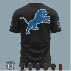 Detroit Lions Simba Lion Football Vintage Graphic T Shirt