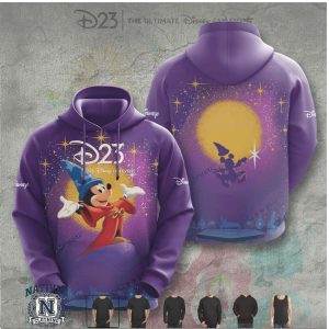 Disney D23 Sorcerer Mickey Magic Night Sky Event T Shirt