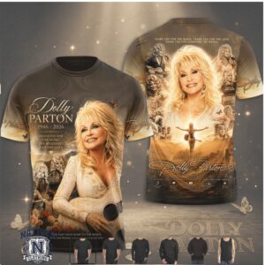 Dolly Parton 1946 to 2026 Rest in Peace Vintage Memorial T Shirt