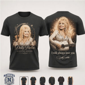 Dolly Parton In Loving Memory Country Music Star Graphic T Shirt