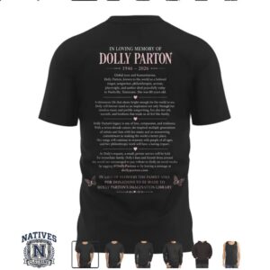 Dolly Parton In Loving Memory Vintage Butterfly T Shirt