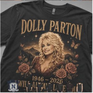 Dolly Parton Tribute 1946 2026 Vintage Graphic T Shirt