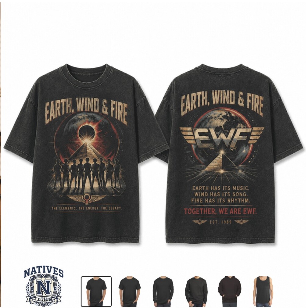 Earth Wind And Fire Solar Eclipse Pyramid Vintage T Shirt Earth Wind And Fire Solar Eclipse Pyramid Vintage T Shirt