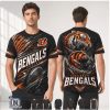 New Orleans Saints Skull Skeleton Black And Gold Graphic T Shirt New Orleans Saints Skull Skeleton Black And Gold Graphic T Shirt