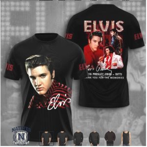 Elvis Presley 1935 1977 Thank You For The Memories T Shirt