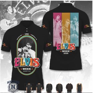 Elvis Presley Elvis Week 2026 Memphis Graceland Vintage Style T Shirt
