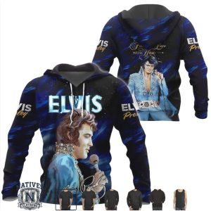Elvis Presley Falling In Love With You Lyric Graphic T Shirt