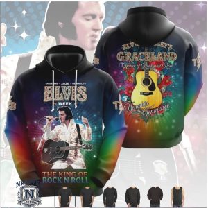 Elvis Presley Graceland King Of Rock And Roll Memphis Tennessee T Shirt