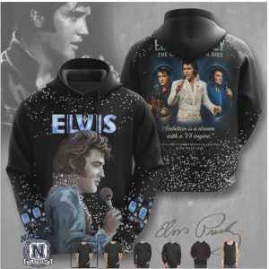 Elvis Presley Legend Never Dies V8 Engine Quote T Shirt