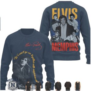 Elvis Presley Memphis Suspicious Minds Lyric Graphic T Shirt
