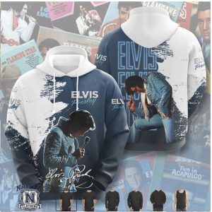 Elvis Presley Retro Vintage Album Cover Classic Concert Style T Shirt