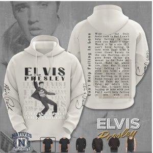 Elvis Presley The King Of Rock And Roll Signature T Shirt